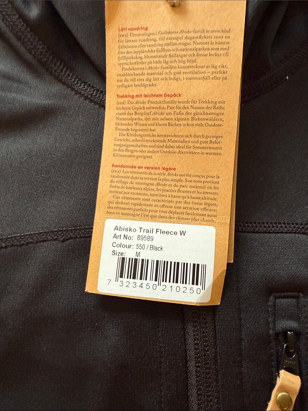 Fjallraven Black Hooded Lightweight Shirt Jacket - Picture 2 of 3